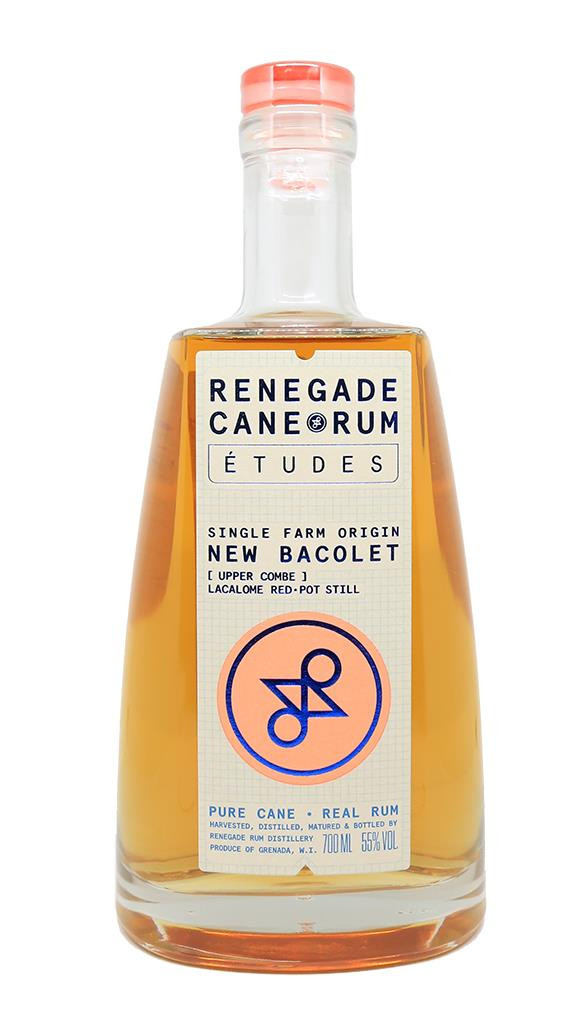 Rhum Agricole (pure cane juice)-RENEGADE - Etudes - New Bacolet - 55% -  Clos des Spiritueux - Online sale of quality spirits bottle from Renegade Rum Distillery