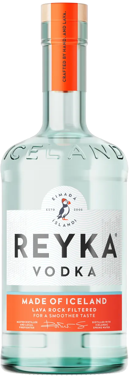 Reyka Distillery bottling bottle from Reyka Distillery