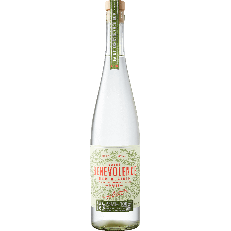 Saint Benevolence Clairin 50 % | Klac, spiritueux & cocktails bottle from Saint Benevolence Clairin Distillery
