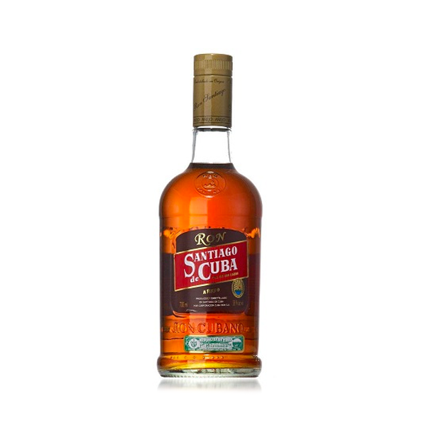 Ron Santiago de Cuba (caja 6 x 700cc) – Copa Wine bottle from Ron Santiago de Cuba Distillery