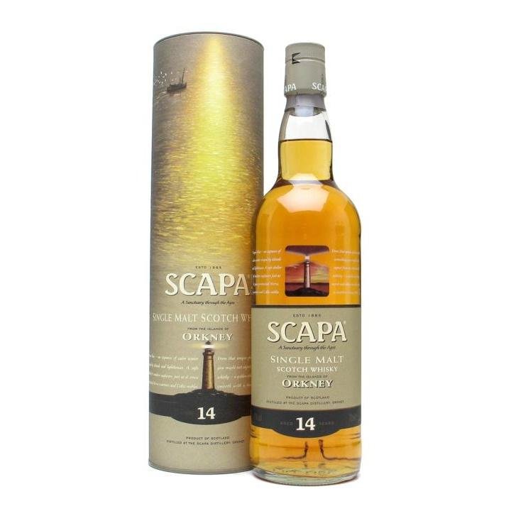 Scapa 14 Year Old Scotch Whisky | Whiskys Shop bottle from Scapa Distillery