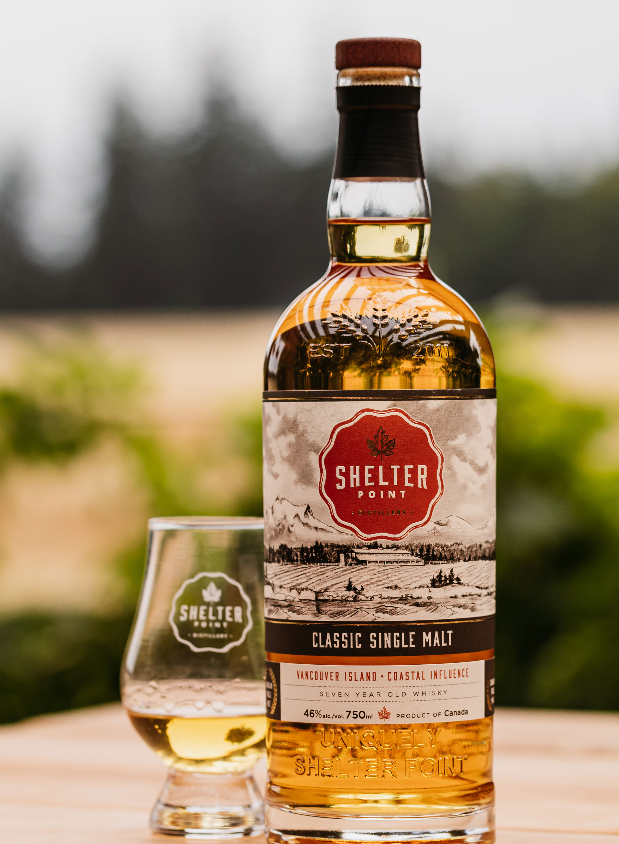 official product hero open graph bottle from Shelter Point Distillery