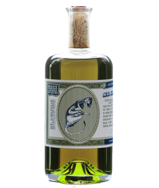 St. George Absinthe Verte 750Ml | Lisa's Liquor Barn bottle from St. George Spirits Absinthe Works