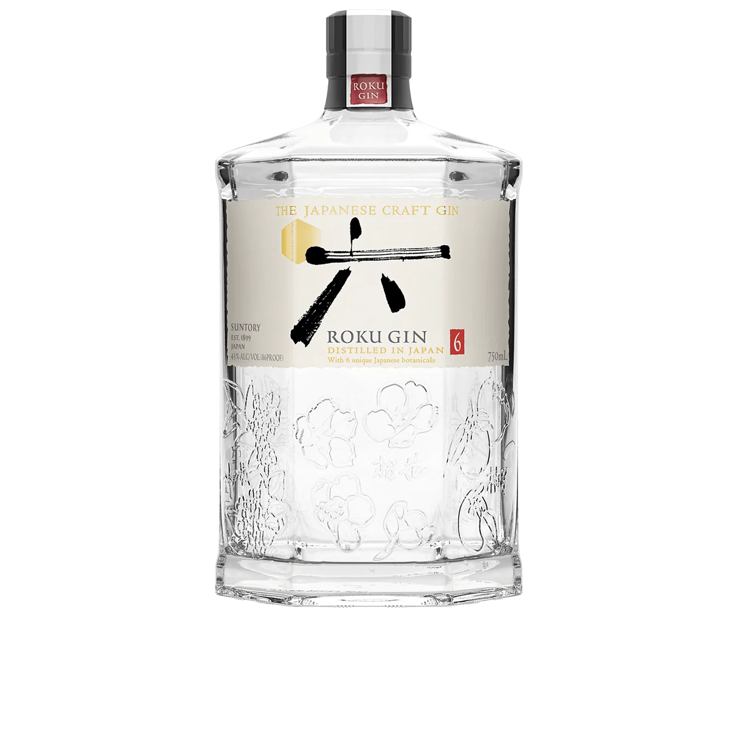 bottle gin 750 roku house of suntory product-carousel-card__bg-image lazyload bottle from Suntory Osaka Plant