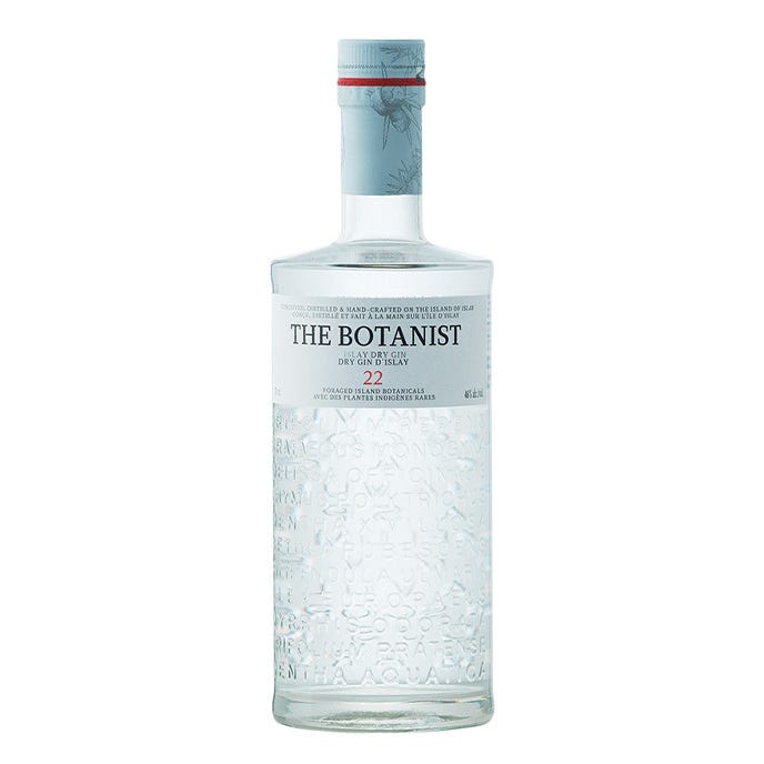 Bruichladdich The Botanist Islay Dry Gin 750 mL bottle from Bruichladdich Distillery / The Botanist