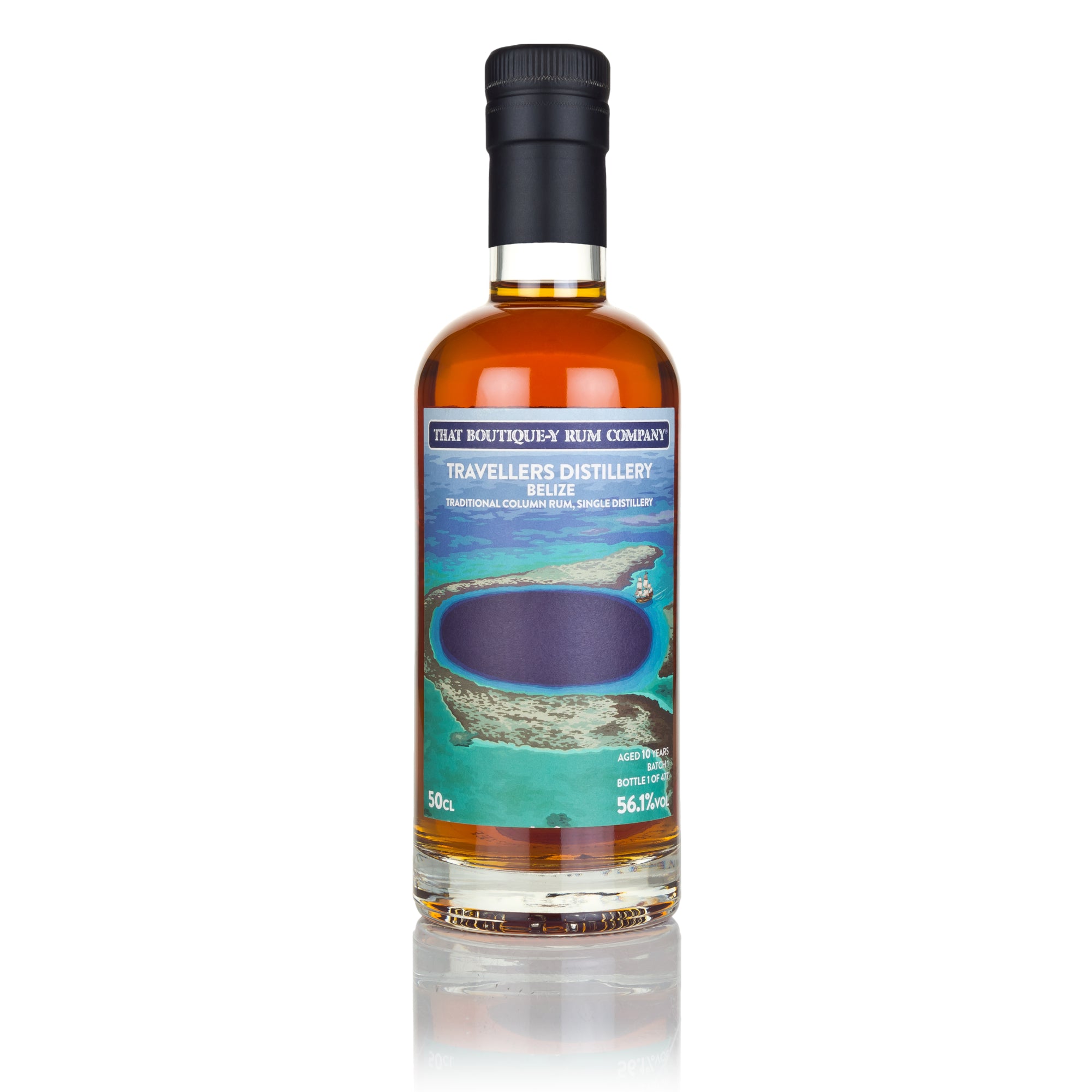Buy Travellers, Belize - Traditional Column Rum, Single Distillery - Batch 1 - 10 Year Old Rum Online | The Spirit Co bottle from Travellers Liquors Distillery