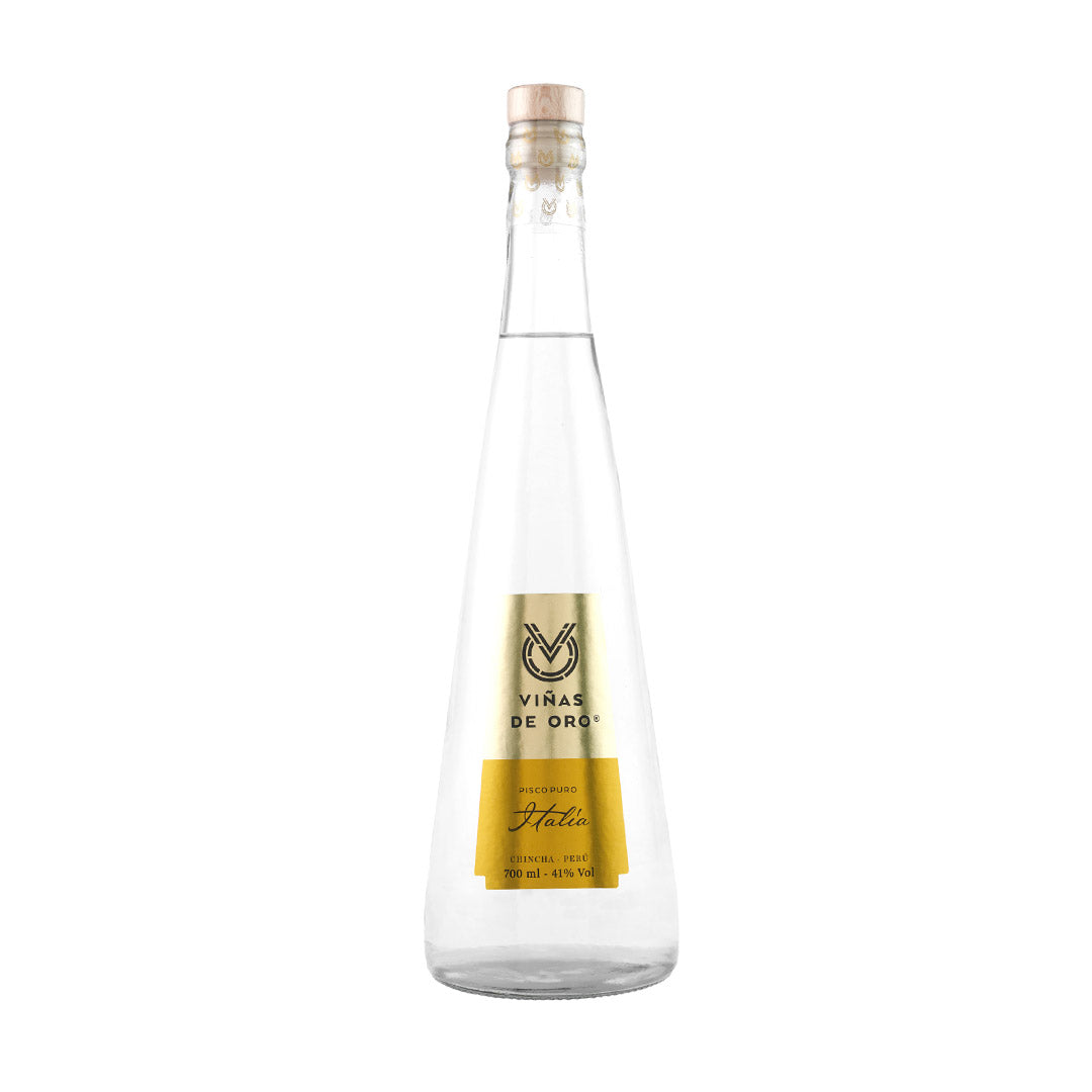 Pisco Puro Italia | 1492 Coloniale Group bottle from Viñas de Oro Distillery