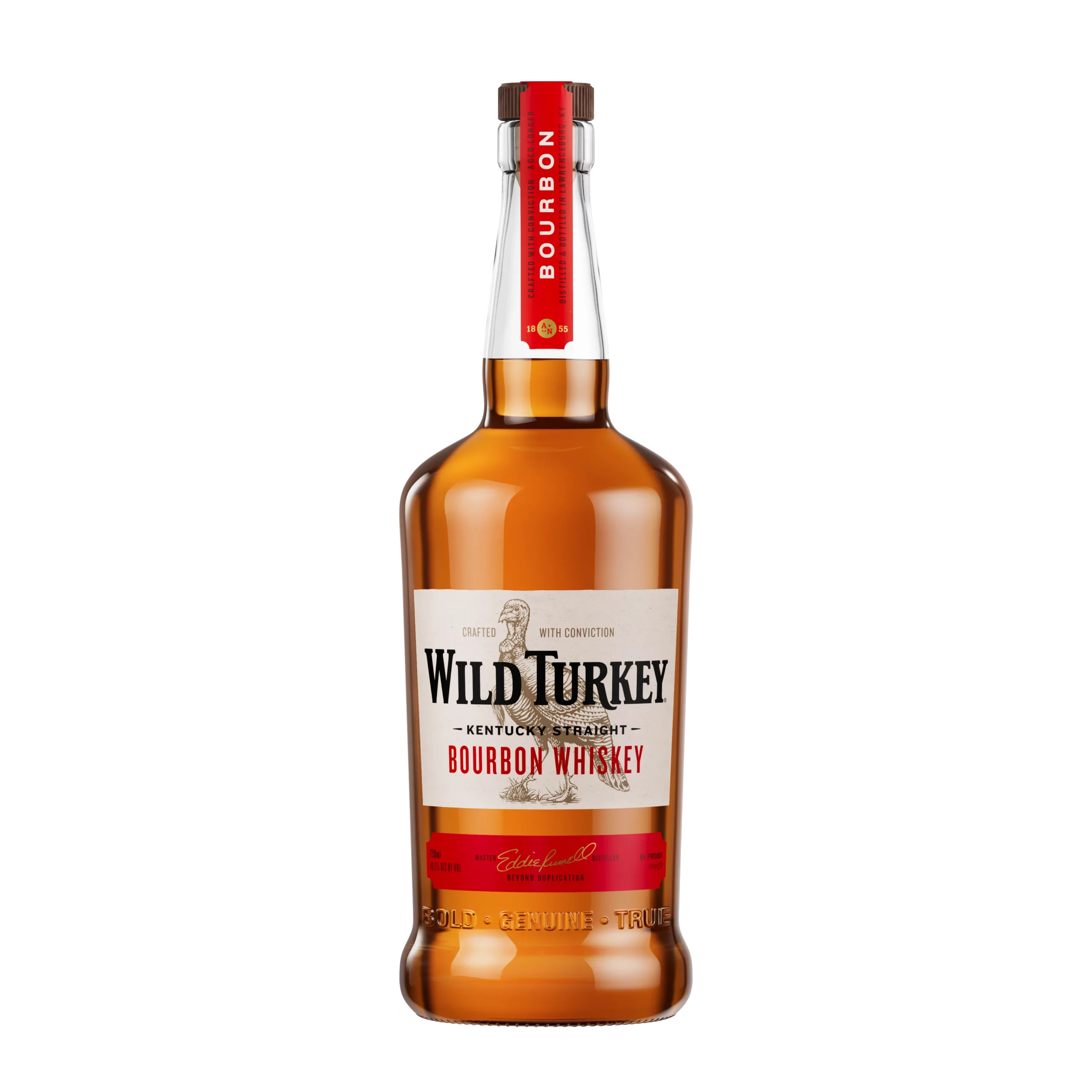 Wild Turkey 101 Kentucky Straight Bourbon bottle from Wild Turkey Distillery