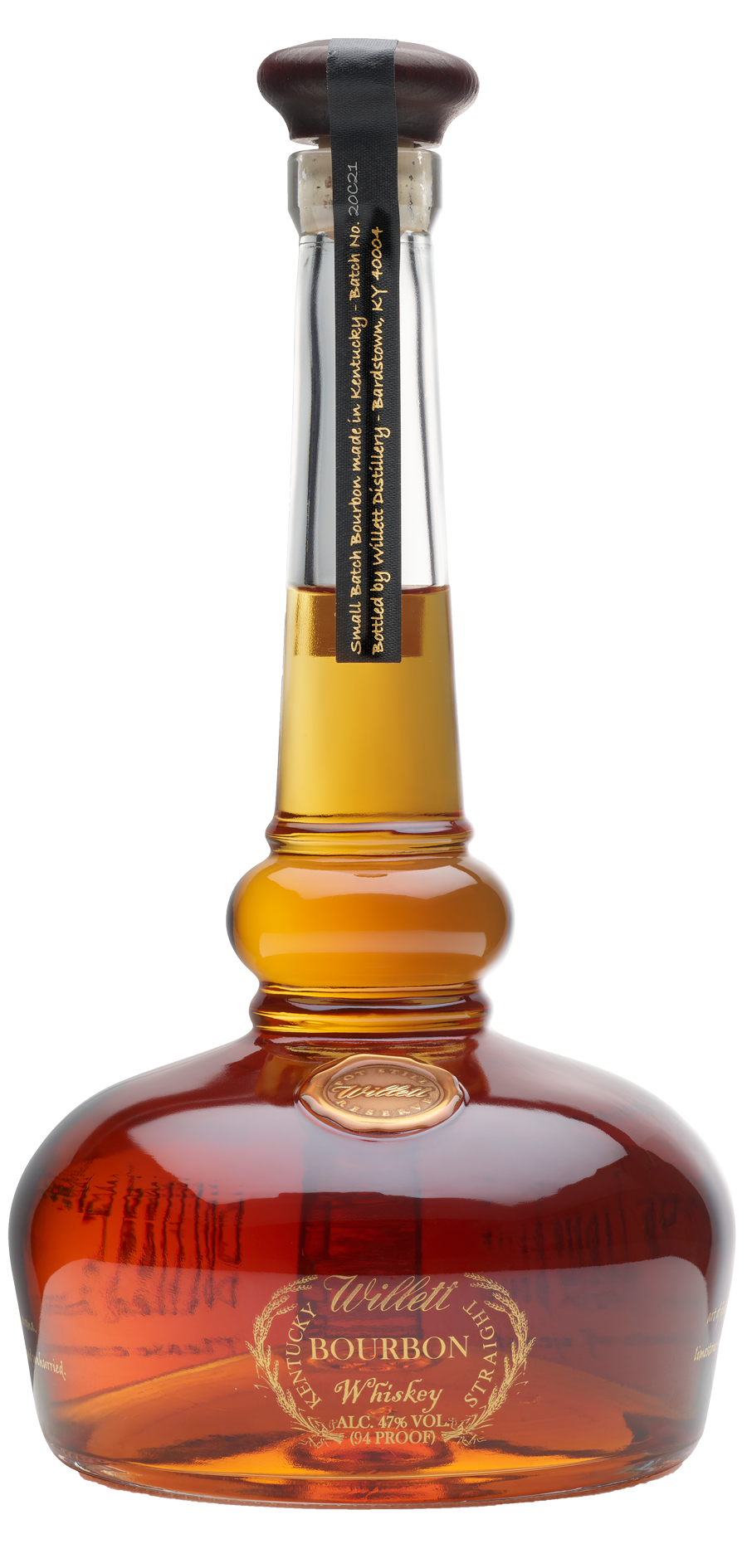 Willett Pot Still Reserve Bourbon bottle from Willett Distillery