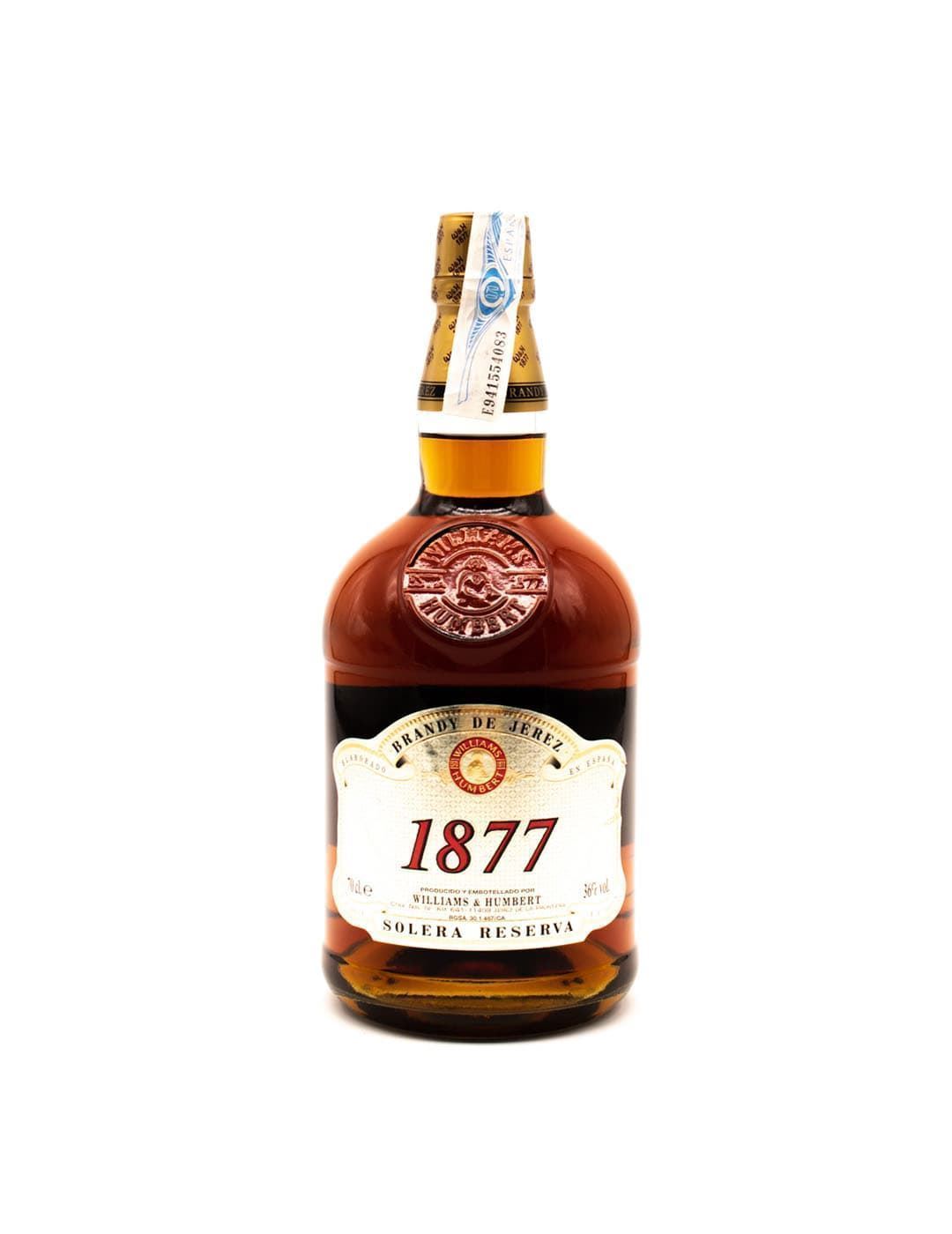 Brandy 1877 - Destilados bottle from Bodegas Williams & Humbert