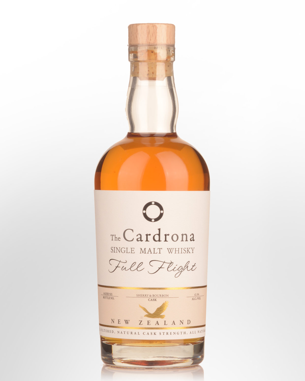 Cardrona Distillery Full Flight Solera Cask Strength Single Malt New Zealand Whisky (375ml) | Nicks Wine Merchants bottle from Fullarton Distilleries