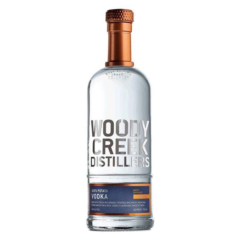 Woody Creek Distillers Potato Vodka – Uptown Spirits bottle from Woody Creek Distillers