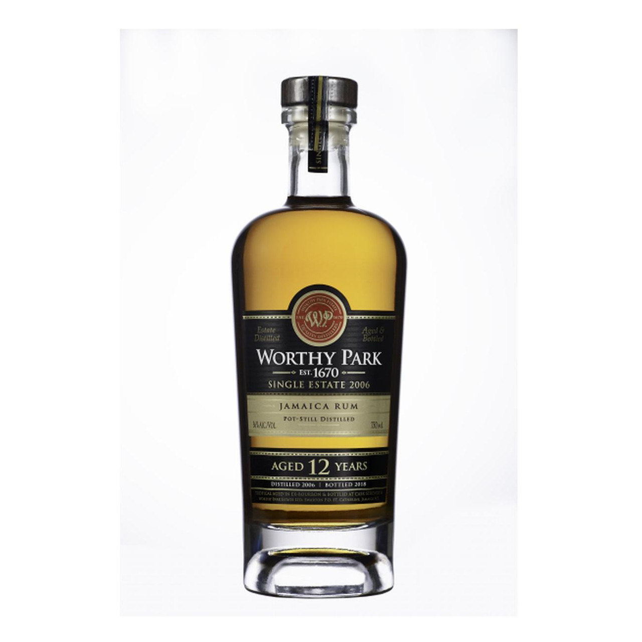 Worthy Park 12 Year Old Single Estate Rum 2006 750ml bottle from Worthy Park Estate Distillery