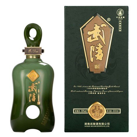美酒推荐——武陵上酱、武陵王和琥珀凤凰网宁波_凤凰网 bottle from Wuling Distillery